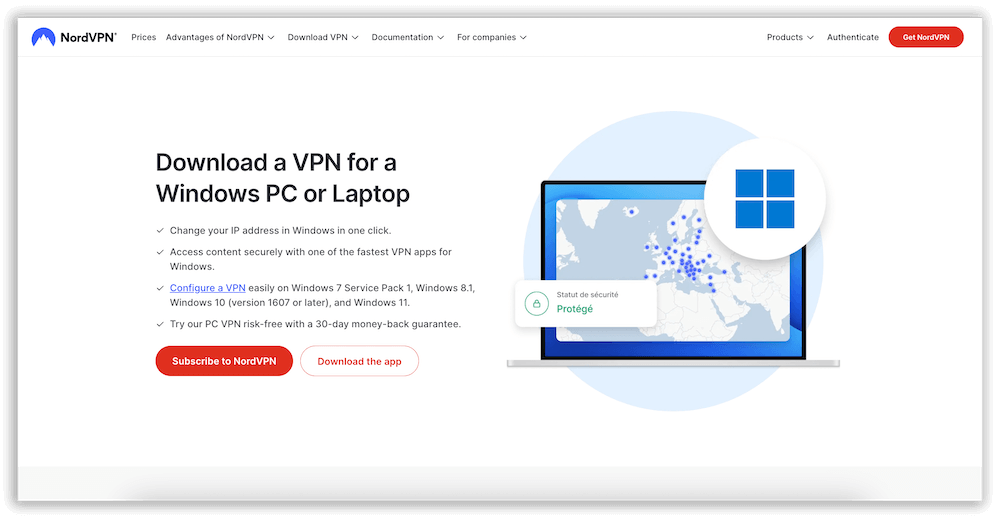 nordvpn windows